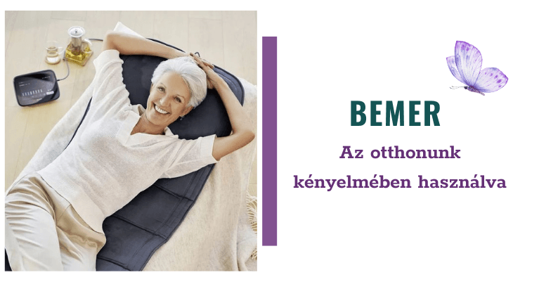 BEMER Az otthonunk kényelmében használva